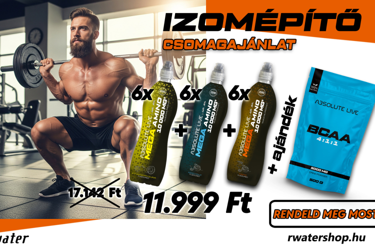 Rendelj BCAA-t az Absolute Live-tól és spórolj!