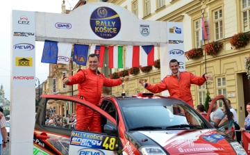 Bronzot érő verseny a Kassa Rally-n