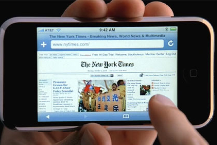 Többnyire már mobilon netezünk