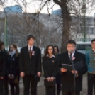 A márciusi ifjakra emlékeztek a nyíregyházi Petőfi téren